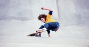 Bob Harper Americana Skate Park 1977. (photo by Mitch York)